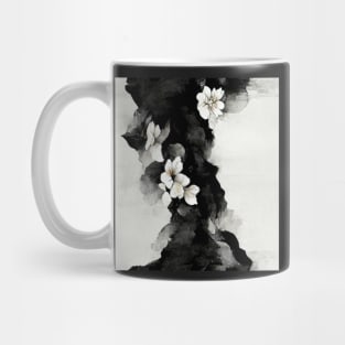 Blossoms and Smoke Pattern Mug